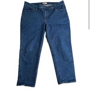 Madewell Womens Medium Wash High Rise Perfect Vintage Jeans Plus Size 20W